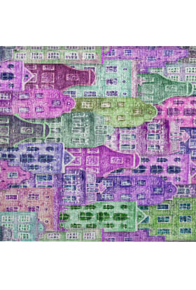Addison Rugs Chantille Purple 1'8" x 2'6"