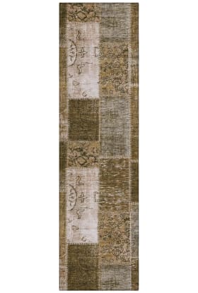 Addison Rugs Chantille Brown 2'3" x 7'6" Runner