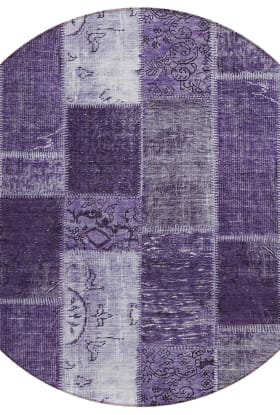 Addison Rugs Chantille Purple 8'0" x 8'0" Round