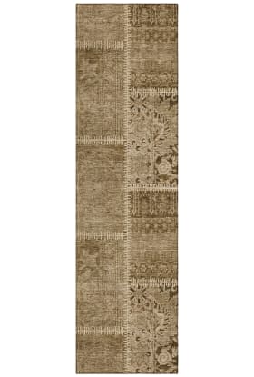 Addison Rugs Chantille Brown 2'3" x 7'6" Runner