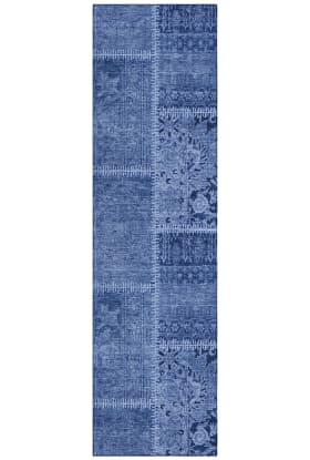 Addison Rugs Chantille Navy 2'3" x 7'6" Runner