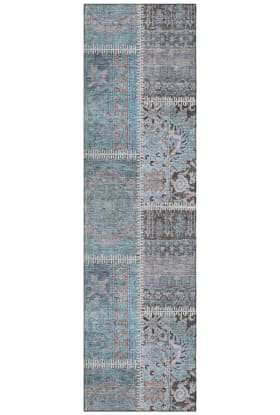 Addison Rugs Chantille Teal 2'3" x 7'6" Runner
