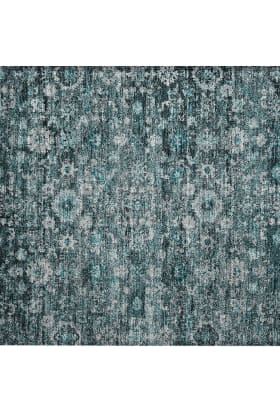 Addison Rugs Chantille Teal 1'8" x 2'6"