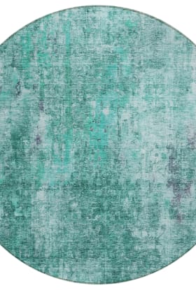 Addison Rugs Chantille Teal 8'0" x 8'0" Round