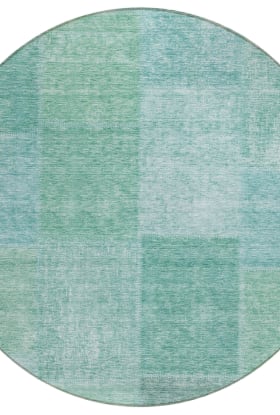 Addison Rugs Chantille Teal 8'0" x 8'0" Round
