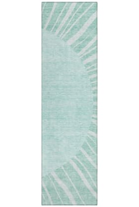 Addison Rugs Chantille Teal 2'3" x 7'6" Runner