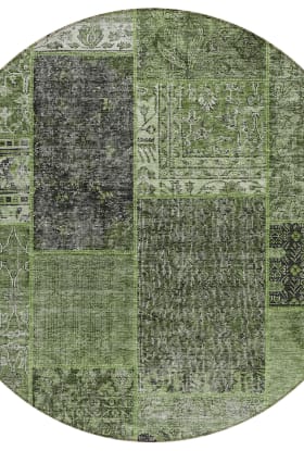 Addison Rugs Chantille Olive 8'0" x 8'0" Round