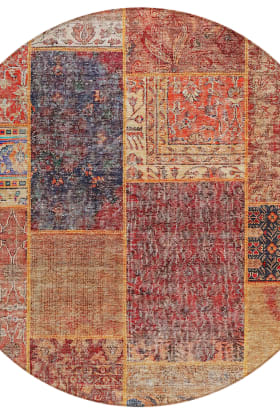 Addison Rugs Chantille Red 8'0" x 8'0" Round