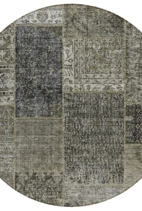 Addison Rugs Chantille Taupe 8'0" x 8'0" Round