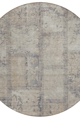 Addison Rugs Chantille Beige 8'0" x 8'0" Round