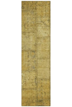 Addison Rugs Chantille Gold 2'3" x 7'6" Runner