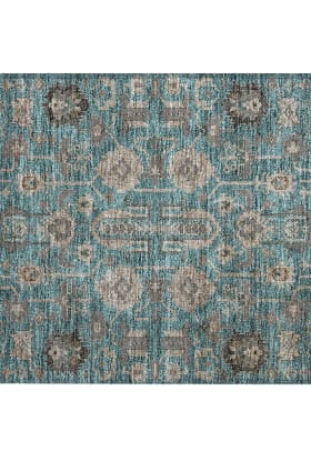 Addison Rugs Chantille Teal 1'8" x 2'6"