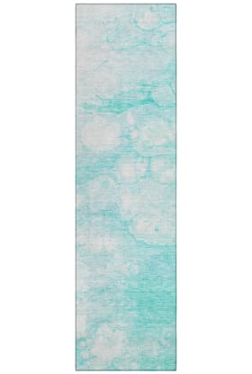Addison Rugs Chantille Aqua 2'3" x 7'6" Runner