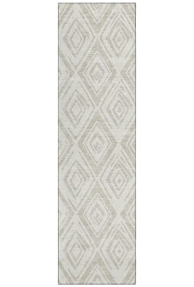 Addison Rugs Chantille Beige 2'3" x 7'6" Runner