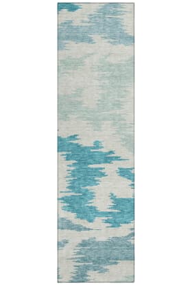 Addison Rugs Chantille Teal 2'3" x 7'6" Runner