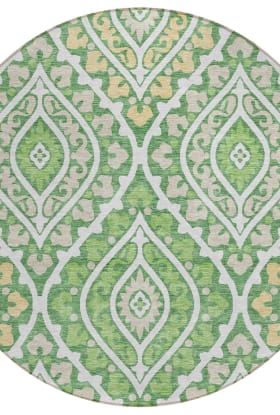 Addison Rugs Chantille Green 8'0" x 8'0" Round