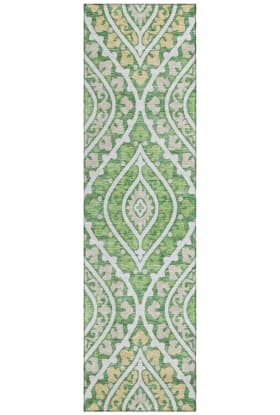 Addison Rugs Chantille Green 2'3" x 7'6" Runner