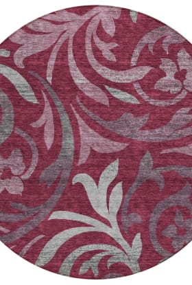 Addison Rugs Chantille Garnet 8'0" x 8'0" Round