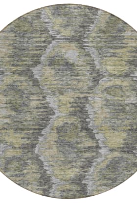 Addison Rugs Chantille Gray 8'0" x 8'0" Round