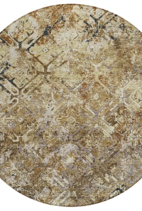 Addison Rugs Chantille Beige 8'0" x 8'0" Round