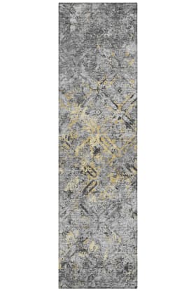 Addison Rugs Chantille Gray 2'3" x 7'6" Runner