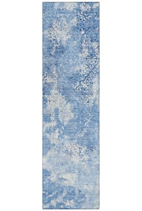 Addison Rugs Chantille Blue 2'3" x 7'6" Runner