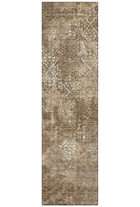 Addison Rugs Chantille Brown 2'3" x 7'6" Runner