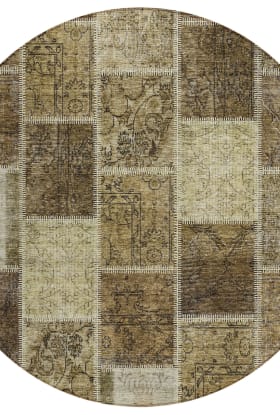Addison Rugs Chantille Brown 8'0" x 8'0" Round