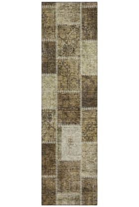 Addison Rugs Chantille Brown 2'3" x 7'6" Runner
