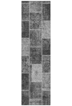 Addison Rugs Chantille Gray 2'3" x 7'6" Runner