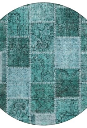 Addison Rugs Chantille Teal 8'0" x 8'0" Round