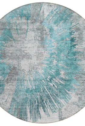 Addison Rugs Chantille Teal 8'0" x 8'0" Round