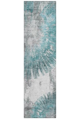 Addison Rugs Chantille Teal 2'3" x 7'6" Runner