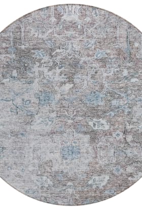 Addison Rugs Chantille Mocha 8'0" x 8'0" Round