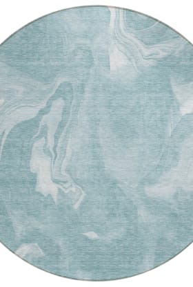 Addison Rugs Chantille Teal 8'0" x 8'0" Round
