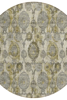 Addison Rugs Chantille Khaki 8'0" x 8'0" Round