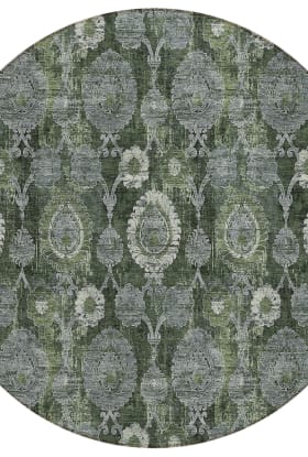 Addison Rugs Chantille Olive 8'0" x 8'0" Round