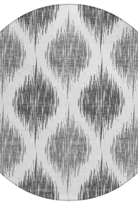 Addison Rugs Chantille Gray 8'0" x 8'0" Round