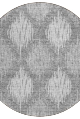 Addison Rugs Chantille Gray 8'0" x 8'0" Round