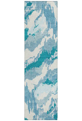 Addison Rugs Chantille Teal 2'3" x 7'6" Runner