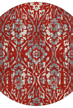 Addison Rugs Chantille Red 8'0" x 8'0" Round