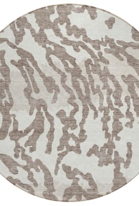 Addison Rugs Chantille Taupe 8'0" x 8'0" Round