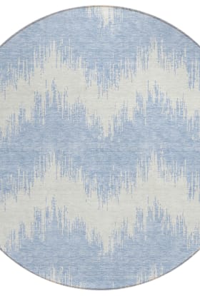 Addison Rugs Chantille Sky 8'0" x 8'0" Round