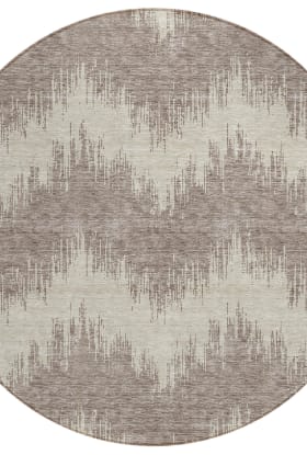 Addison Rugs Chantille Taupe 8'0" x 8'0" Round