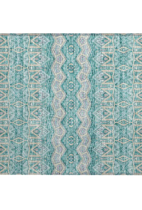 Addison Rugs Chantille Teal 1'8" x 2'6"