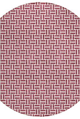 Addison Rugs Chantille Burgundy 8'0" x 8'0" Round