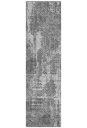 Addison Rugs Chantille Gray 2'3" x 7'6" Runner