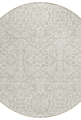 Addison Rugs Chantille Beige 8'0" x 8'0" Round