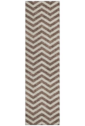 Addison Rugs Chantille Brown 2'3" x 7'6" Runner