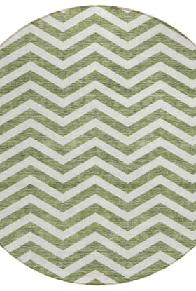 Addison Rugs Chantille Green 8'0" x 8'0" Round
